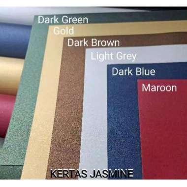 Kertas Jasmine F4/A4 MERAH,HIJAU,BIRU,UNGU,PUTIH,CREAM,GOLD,PINK,COKLAT UNGU