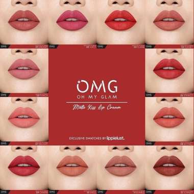 OMG Oh My Glam Matte Kiss Lip Cream 14 cappucino