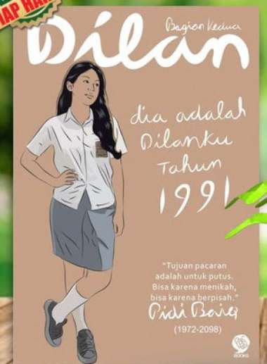 Novel Dilan 1991. Original