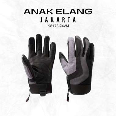 Sarung tangan Harley-Davidson Men's Dyna Knit Mixed Media Gloves - Black Beauty & Quiet Shade 98173-