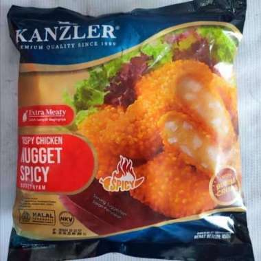 kanzler spicy crispy chicken nugget naget nuget ayam pedas renyah 450gr