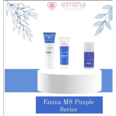 PAKET EMINA FACE WASH,MOIST,SERUM (3IN1)