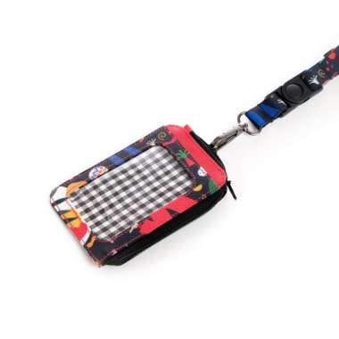 VICE Gantugan ID Card Holder Name Tag Lanyard Dompet Kartu Multifungsi Pria Wanita - IDCS30