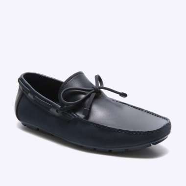 EVERBEST SEPATU LOAFER PRIA ORIGINAL SLIP ON LOAFERS PANSUS KULIT ASLI ORI BIRU NAVY BLUE EM96