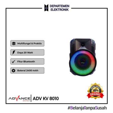 Speaker ADVANCE KV 8010 Portable Karaoke Meeting Bluetooth