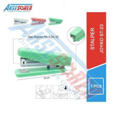 Aksesoren Stapler Joyko ST-23 [1 Pcs] / Klip Clip Hekter Staples Steples Stepler Besar / Cekrekan Je