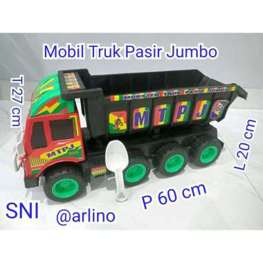 mainan mobil truk pasir jumbo dump truk truk mainan anak viral SNI