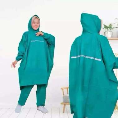 Jas Hujan Elephant Brand Optimus Lengan Celana Hijau