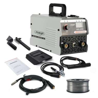 Mesin Las mig Listrik trafo las welding inverter Las Tanpa Gas Travo Inverter MIG 250 Mesin las