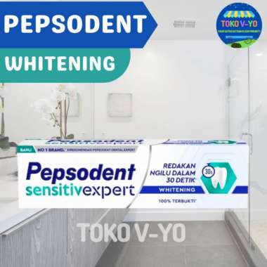 Pepsodent Sensitive Expert Whitening - Pasta Gigi Sensitif Pemutih