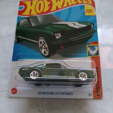 Hot wheels 65 MUSTANG 2+2 FASHBACK