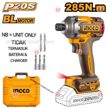 CIRLI2028 BOR BATERAI OBENG CORDLESS SCREW IMPACT DRIVER UNIT INGCO