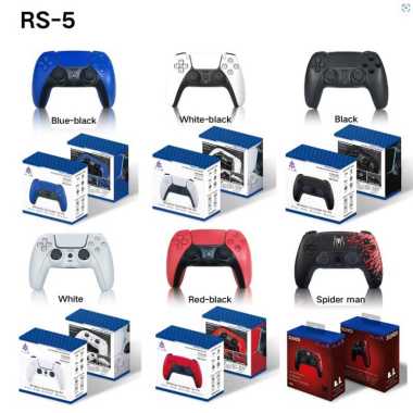 Stik PS4 Stick Laptop PC Controller android Gamepad PS 4 model desain mirip dualsense PS5 Wireless B
