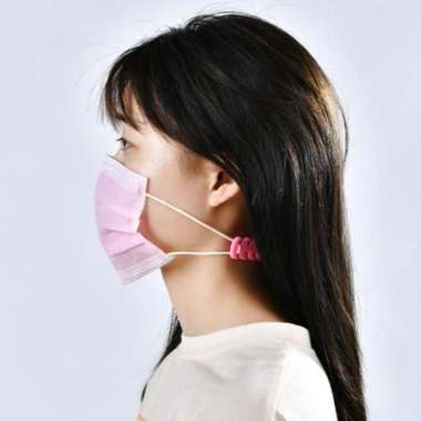 Pengait Masker Silikon Hook Mask Konektor Hijab Masker 321-228