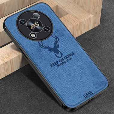 PROMO Case DEER ITEL RS4 Softcase silikon ITEL RS4 Biru