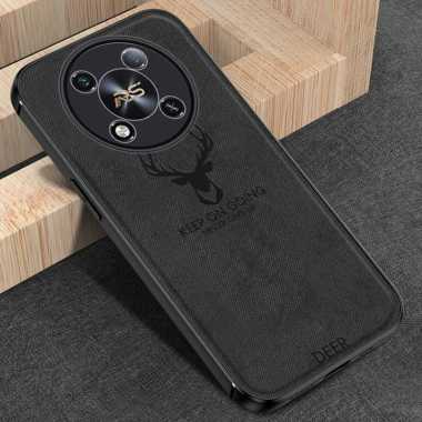 PROMO Case DEER ITEL RS4 Softcase silikon ITEL RS4 Hitam