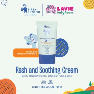 Birth Beyond - Rash and Soothing Cream 50G| Krim Pereda Ruam, Anti Iritasi dan Gatal