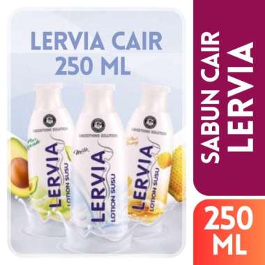 Lervia Sabun Mandi Cair Body Wash 250ml (Botol) avocado