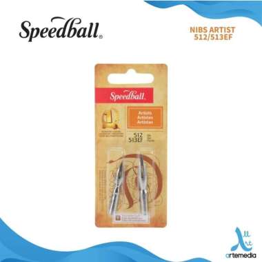 Mata Pena Kaligrafi Speedball Artists 512 & 513 Nibs Calligraphy