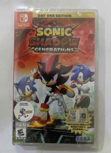 Kaset Switch Sonic x Shadow Generations