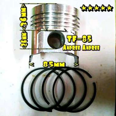 TF-85 Piston Seher with Ring mesin Yanmar TF85 TF 85 Taiwan