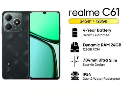 REALME C61 RAM 8/128 GB DARK GREEN