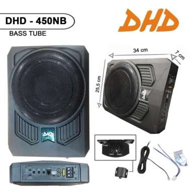 Subwoofer Slim Basstube - Basstube Kolong 10 Inch DHD-450NB