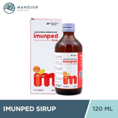 Imunped Sirup 120 mL - Suplemen Zinc dan Vitamin C Anak