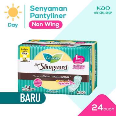 SMG/JOG/SOLO - Laurier Super Slim Guard Pantyliner Day Non Wing 17 cm 24s