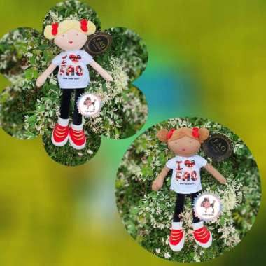 FAO Schwarz I Love FAO Plush Doll Brown