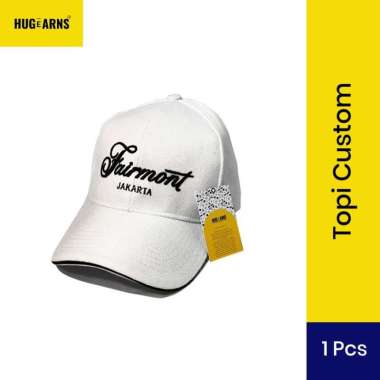 HUGeARNS - Topi Custom Bordir Premium / Topi Custom Corporate Merchandise / Topi Custom Bordir Nama 