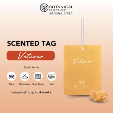 Botanical Essentials - Scented Tag Vetiver