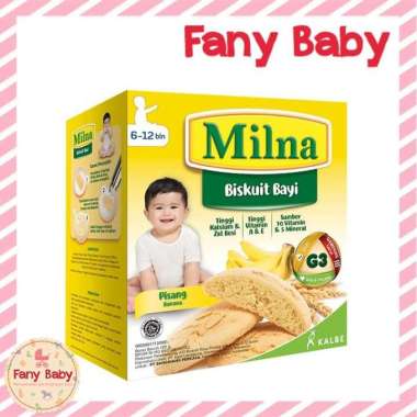 MILNA BISKUIT BAYI 6 - 12 BULAN Pisang