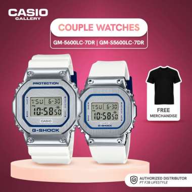 Jam Tangan Couple G-Shock GM-5600LC-7DR & GM-S5600LC-7DR Digital