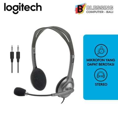 Headset LOGITECH H110 (colokan 2)