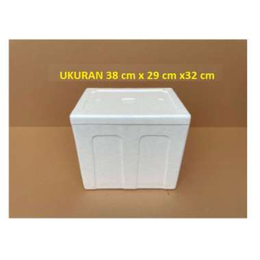 Gabus PANCAKE Box Styrofoam Kotak Beku Sterofoam Seafood Frozen Food