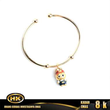 HK MUSTIKA - GELANG EMAS 8K - Type 975 B