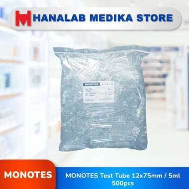 MONOTESS Test Tube 12x75mm / 5ml 500pcs