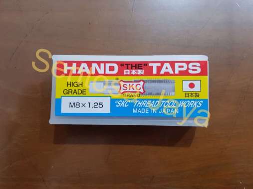SKC Hand Tap / Mata Tap Drat / Alat Pembuat Drat / Mata Bor Drat M8 x 1,25