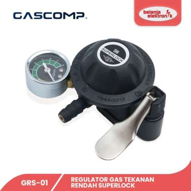 GASCOMP REGULATOR GAS SUPERLOCK TEKANAN RENDAH GRS-01 PRO