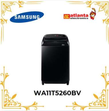SAMSUNG WA11T5260BV Mesin Cuci Top Loading Wobble Technology 11 Kg