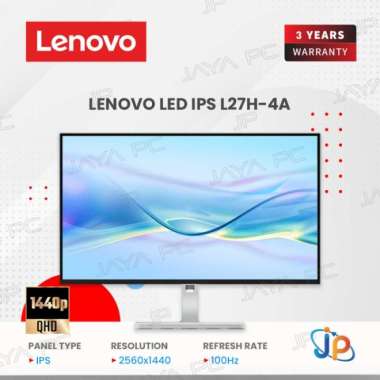 Monitor Lenovo LED IPS L27H-4A - 2K QHD 27" Inch