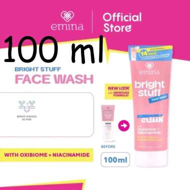 Emina Bright Stuff Face Wash - Sabun Cuci Muka Glowing 100 ml