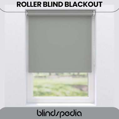 ROLLER BLIND BLACKOUT SHARP POINT / TIRAI GULUNG KOSEI CUSTOM - ROLLER BLIND 100% BLOK CAHAYA - TIRA