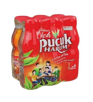 Teh pucuk harum melati isi 6 x 250 ml