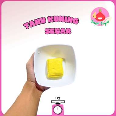 Sayur Segar - Tahu Kuning Segar 1 pcs / Yellow Tofu