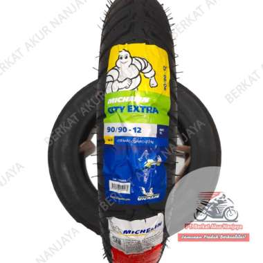 Ban Motor Matic 90/90 ring 12 MICHELIN City Extra TUBELESS Bonus Pentil