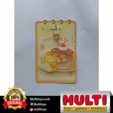 POMPOMPURIN FAMILY DOLL SHAKE ACRYLIC KEYCHAIN 30023