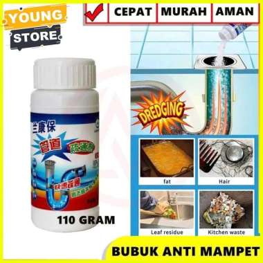 Anti Sumbat WC / Anti Mampet Saluran Air / Anti Mampet Wastafel Yang Bekerja Dengan Cepat dan Prakti