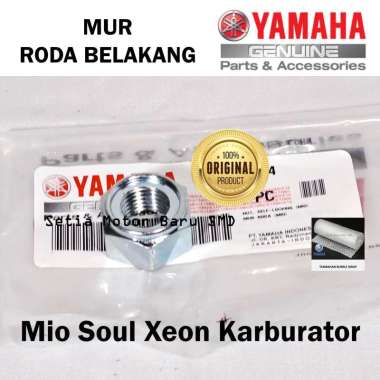 Mur Roda Belakang Mio Sporty Soul Xeon Karburator Asli Original Yamaha 901851481400